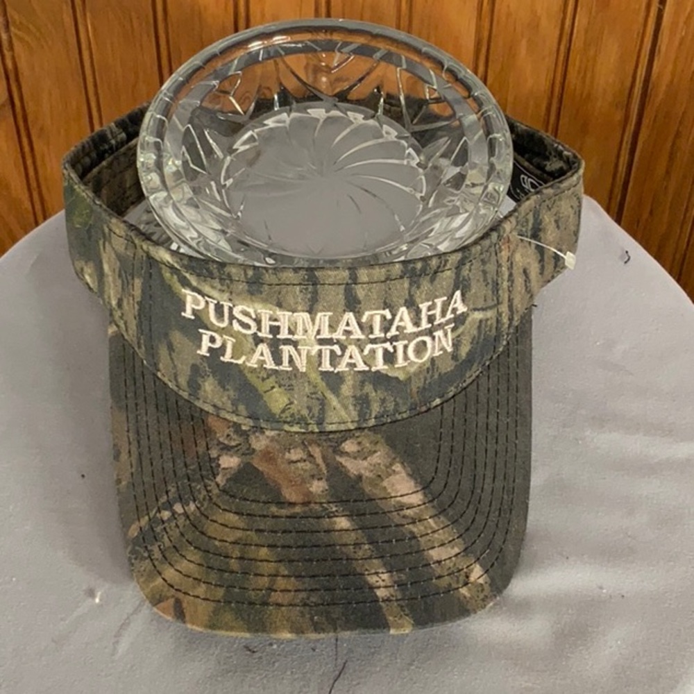 PUSHMATAHA PLANTATION REALTREE CAMOUFLAGE VISOR